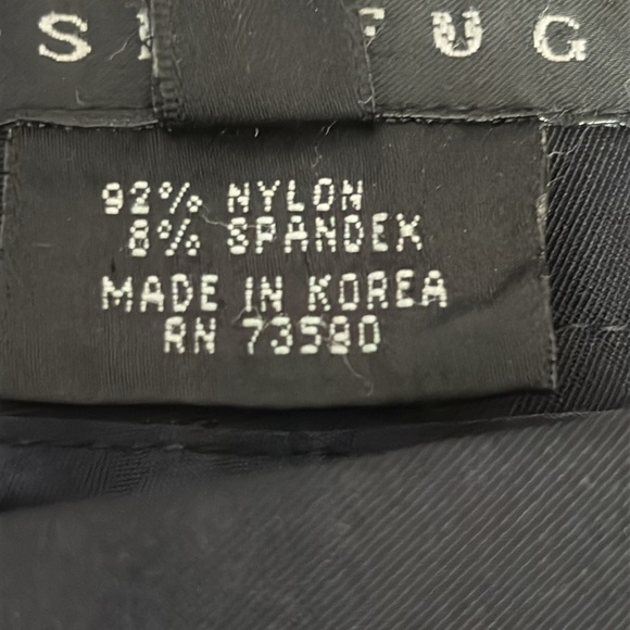 Yansi Fugel Slim Leg Dress Office Career Pants in Black - Size 2 Petite - Picture 4 of 6